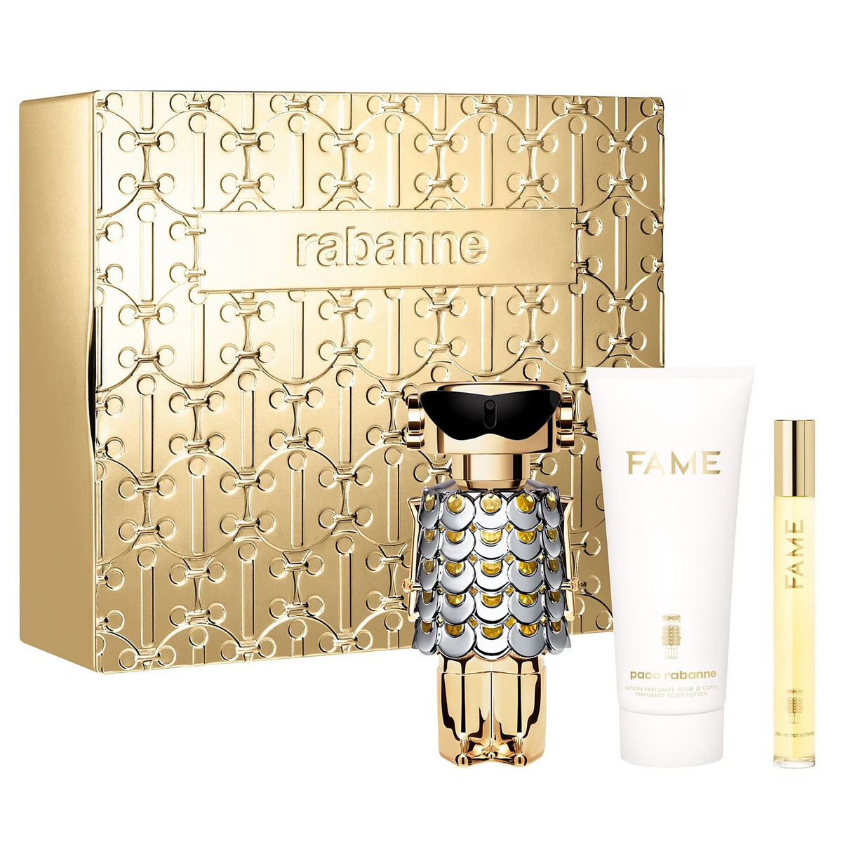 Fame by Paco Rabanne 80ml EDP 3 Piece Gift Set - Perfume NZ is the leading wholesale distributor of brand name perfumes and fragrances in New Zealand.