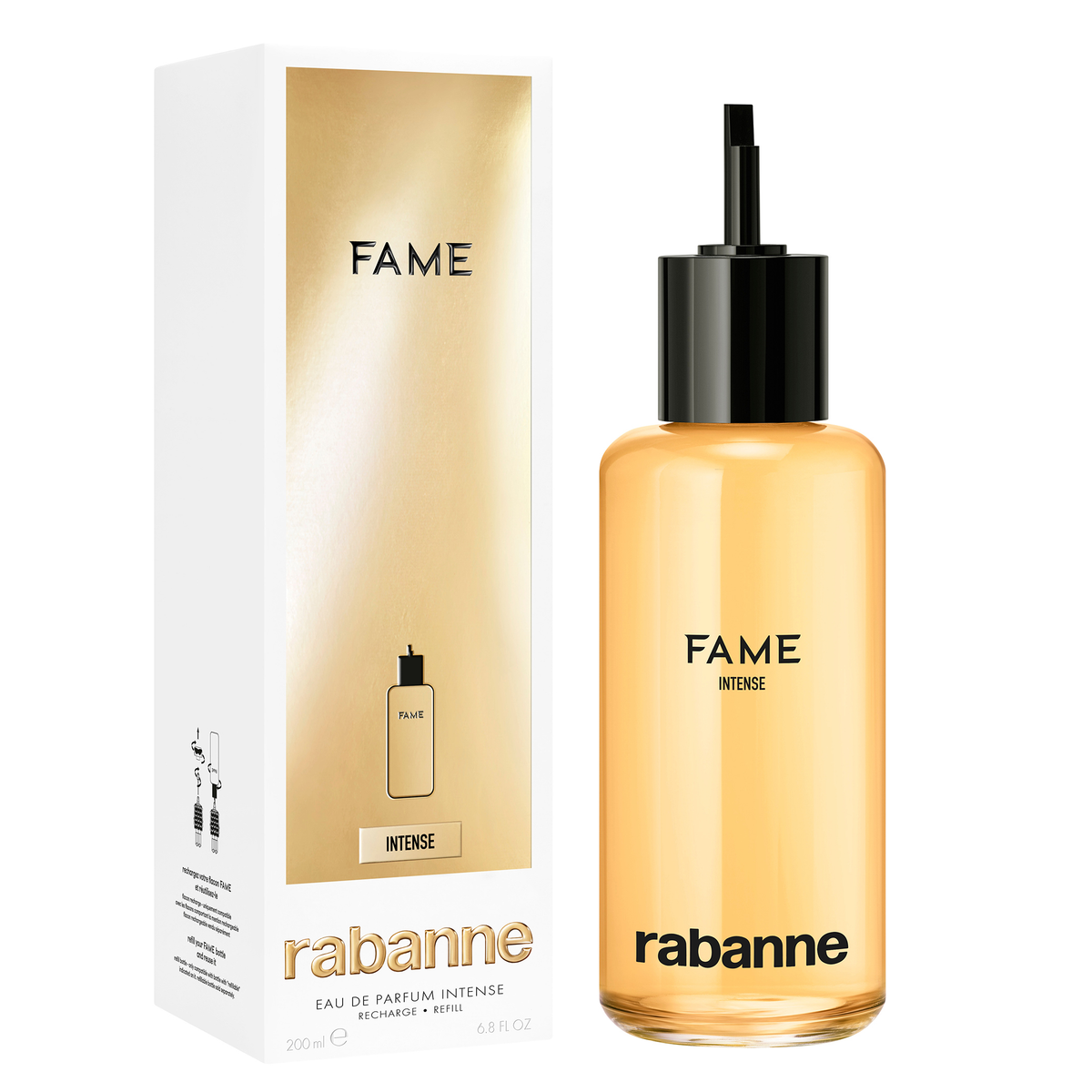 Fame Intense by Paco Rabanne 200ml EDP Refill - Perfume NZ is the leading wholesale distributor of brand name perfumes and fragrances in New Zealand.