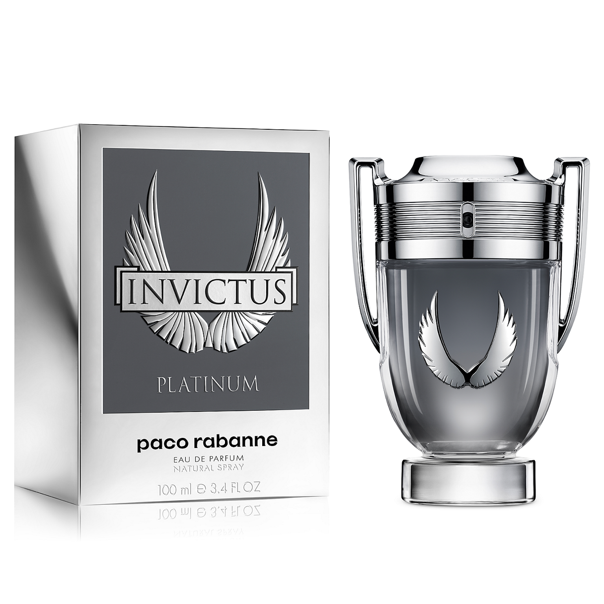 Invictus Platinum by Paco Rabanne 100ml EDP - Perfume NZ is the leading wholesale distributor of brand name perfumes and fragrances in New Zealand.