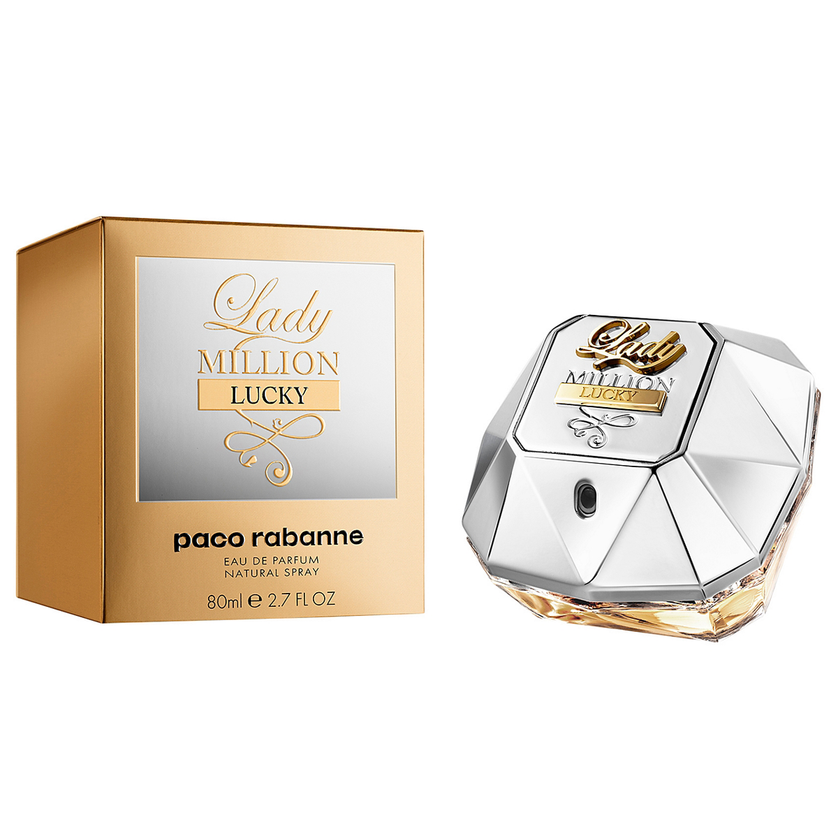 Lady Million Lucky by Paco Rabanne 80ml EDP - Perfume NZ is the leading wholesale distributor of brand name perfumes and fragrances in New Zealand.