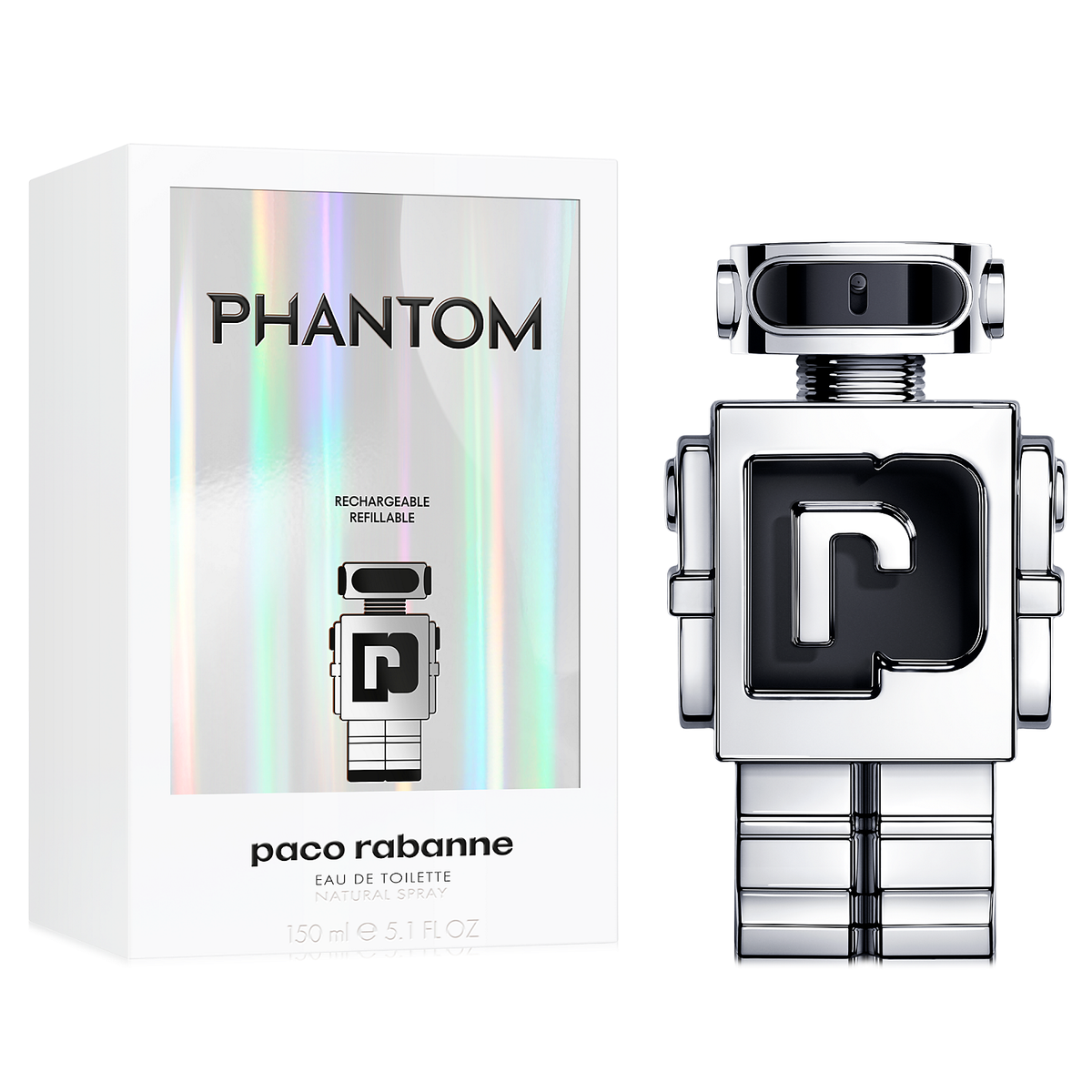 Phantom by Paco Rabanne 150ml EDT for Men - Perfume NZ is the leading wholesale distributor of brand name perfumes and fragrances in New Zealand.