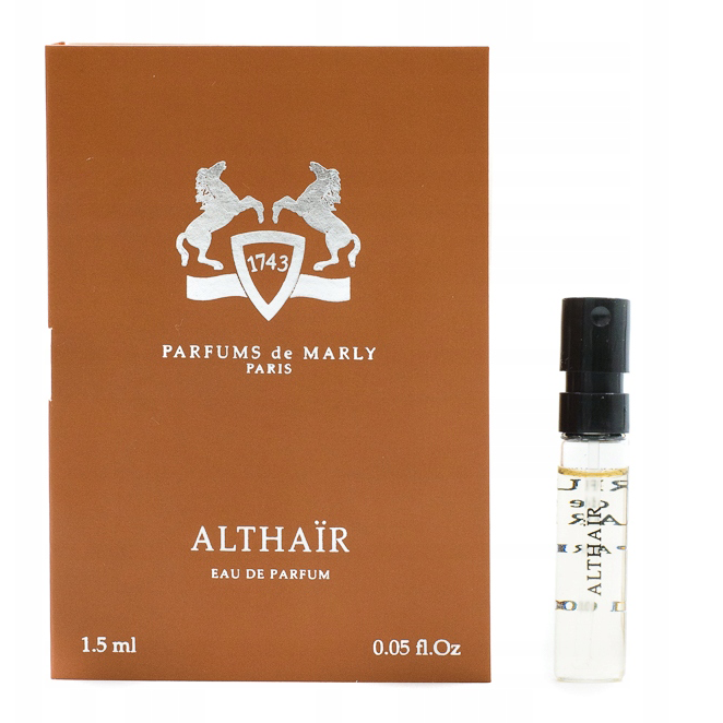 Althair by Parfums De Marly 1.5ml EDP Sample Vial - Perfume NZ is the leading wholesale distributor of brand name perfumes and fragrances in New Zealand.