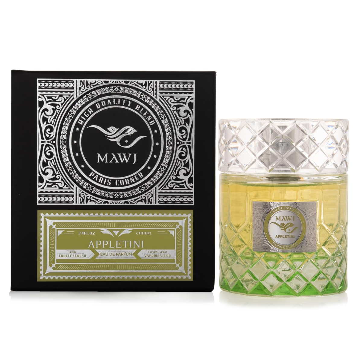 Mawj Appletini by Paris Corner 100ml EDP - Perfume NZ is the leading wholesale distributor of brand name perfumes and fragrances in New Zealand.