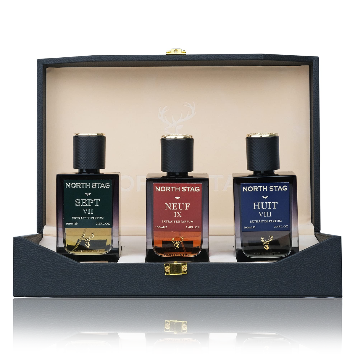 North Stag Collection by Paris Corner 3x 100ml EDP 3 Piece Gift Set - Perfume NZ is the leading wholesale distributor of brand name perfumes and fragrances in New Zealand.