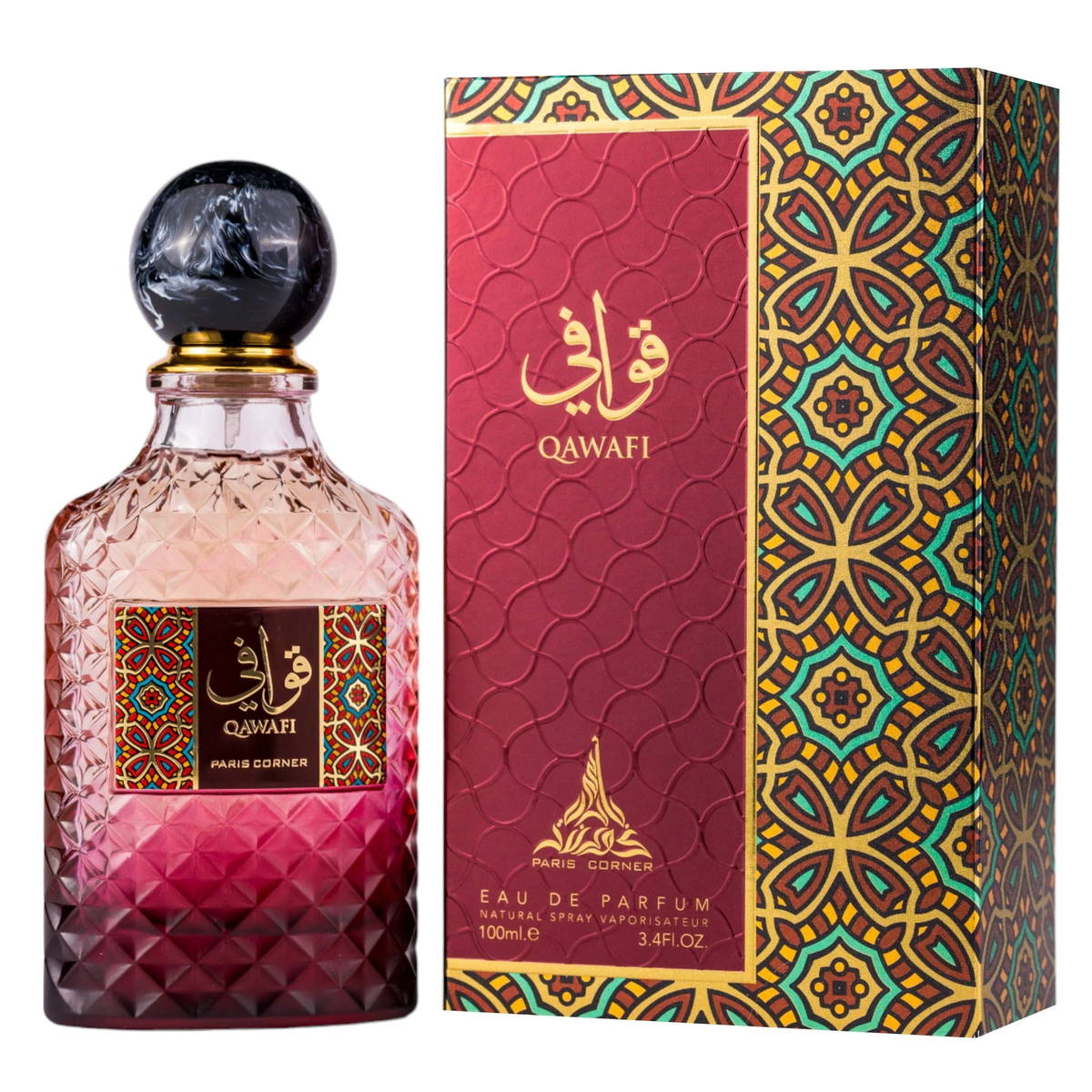 Qawafi by Paris Corner 100ml EDP - Perfume NZ is the leading wholesale distributor of brand name perfumes and fragrances in New Zealand.