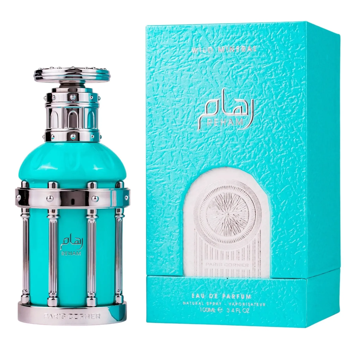 Reham Wild Mineral by Paris Corner 100ml EDP - Perfume NZ is the leading wholesale distributor of brand name perfumes and fragrances in New Zealand.