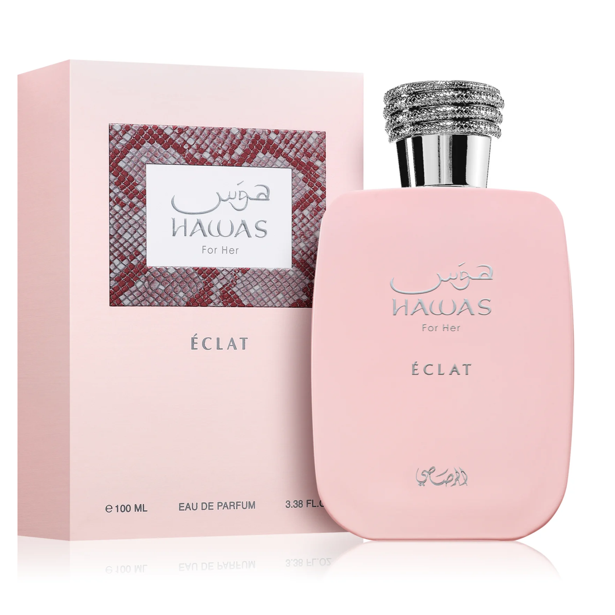 Hawas Eclat by Rasasi 100ml EDP for Women - Perfume NZ is the leading wholesale distributor of brand name perfumes and fragrances in New Zealand.
