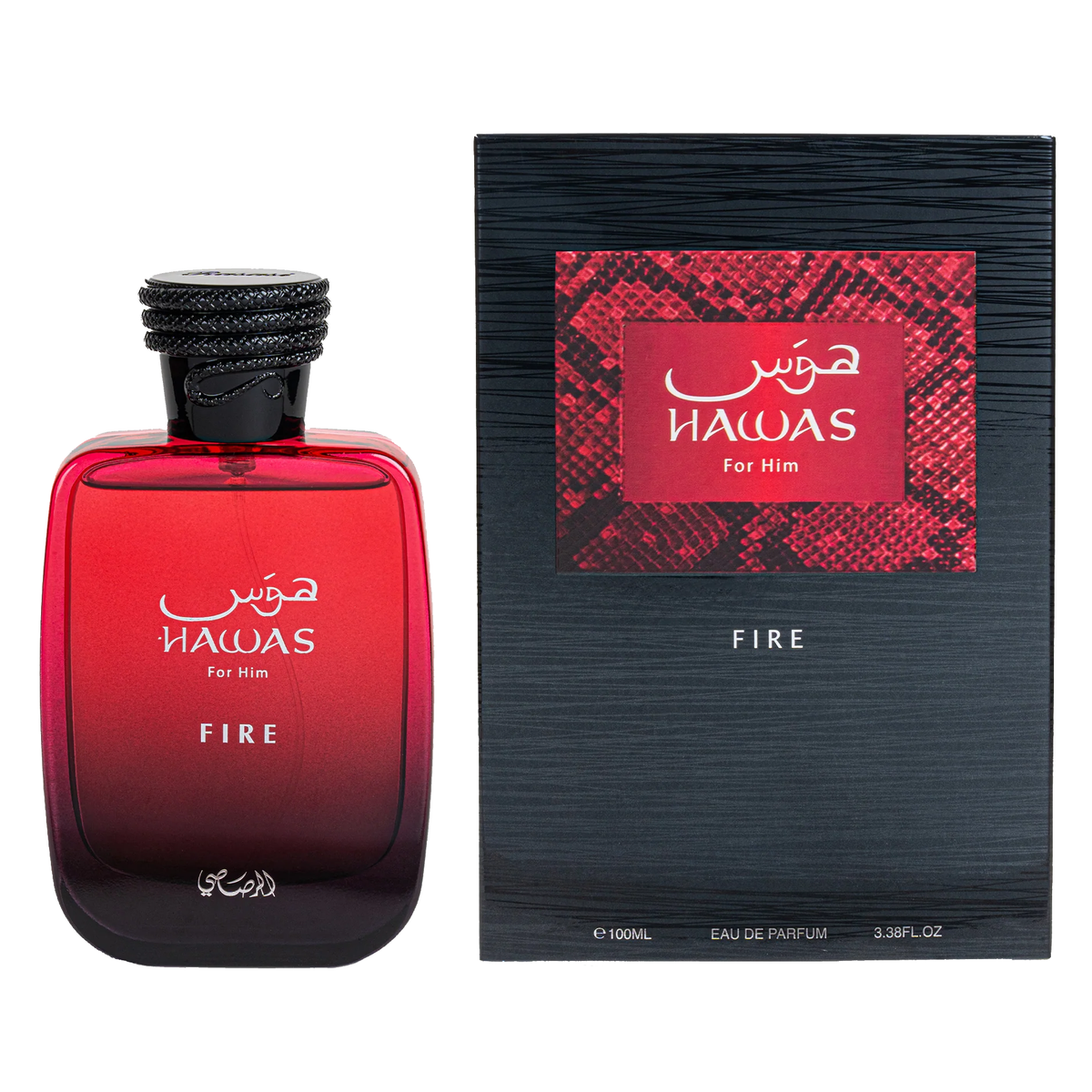 Hawas Fire by Rasasi 100ml EDP for Men - Perfume NZ is the leading wholesale distributor of brand name perfumes and fragrances in New Zealand.