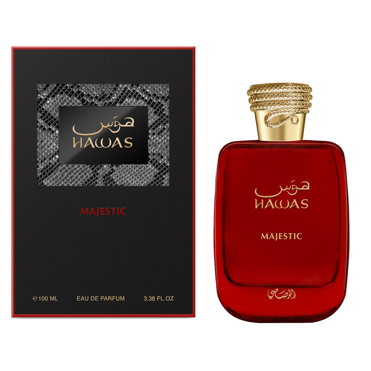 Hawas Majestic by Rasasi 100ml EDP - Perfume NZ is the leading wholesale distributor of brand name perfumes and fragrances in New Zealand.