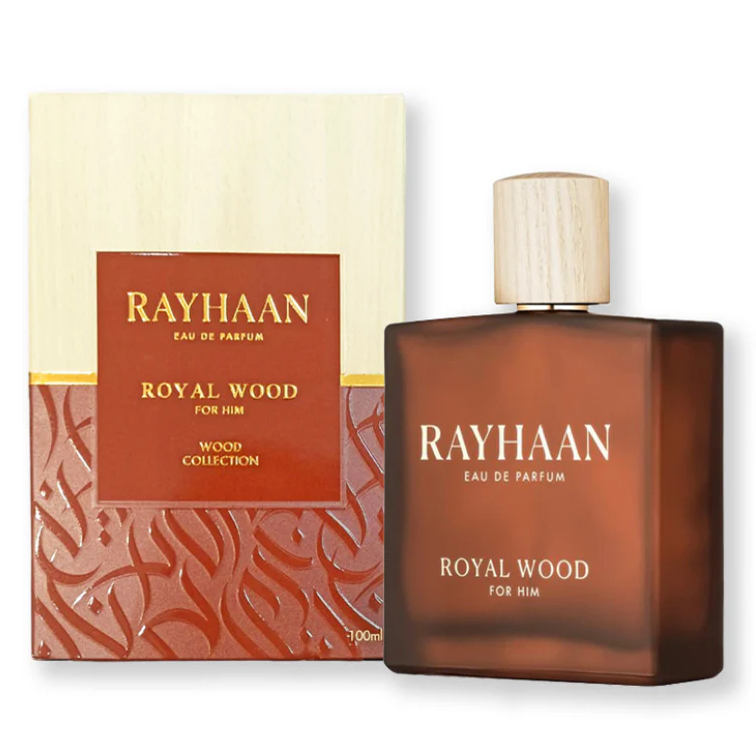 Royal Wood by Rayhaan 100ml EDP for Men - Perfume NZ is the leading wholesale distributor of brand name perfumes and fragrances in New Zealand.