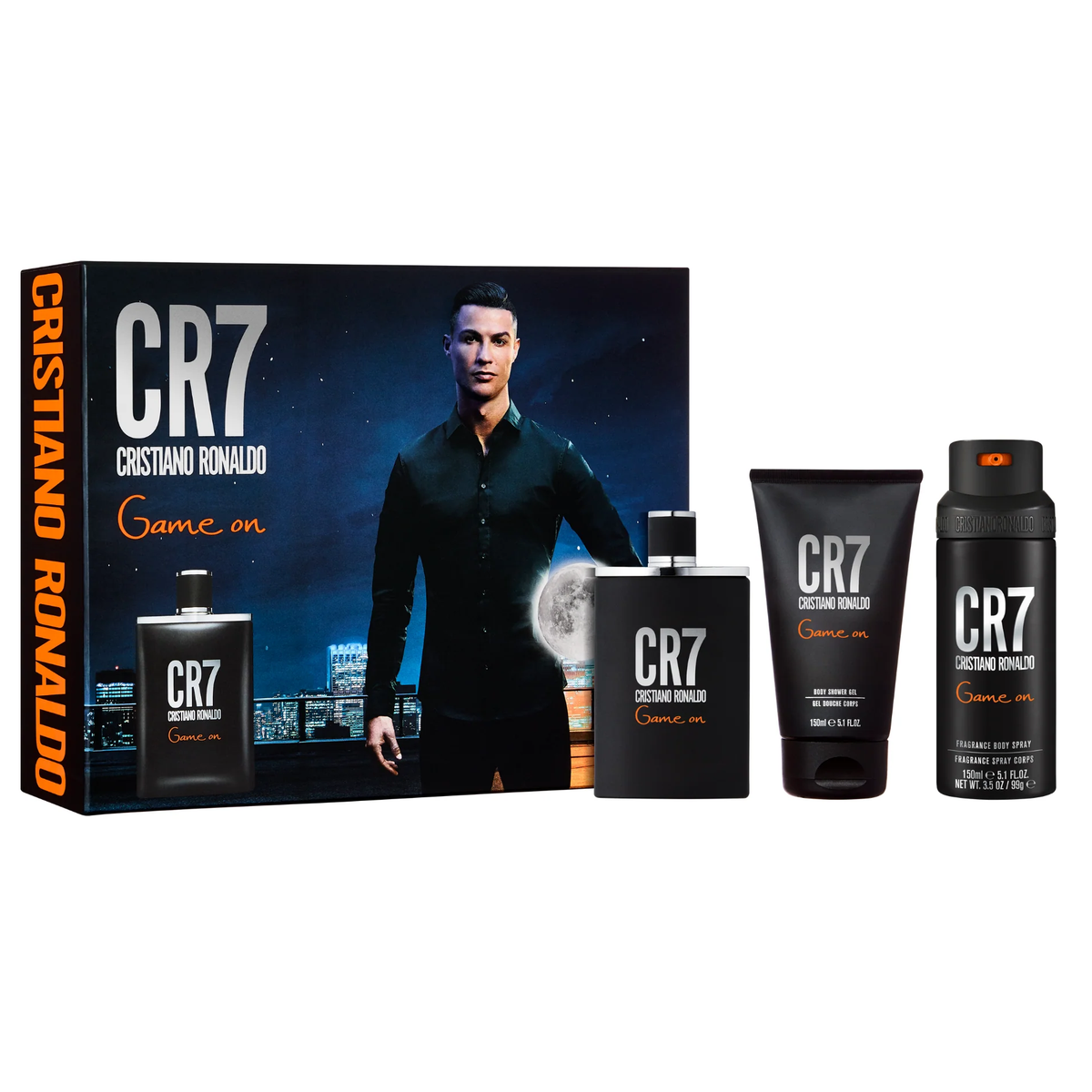 CR7 Game On by Cristiano Ronaldo 100ml EDT 3pc Gift Set - Perfume NZ is the leading wholesale distributor of brand name perfumes and fragrances in New Zealand.