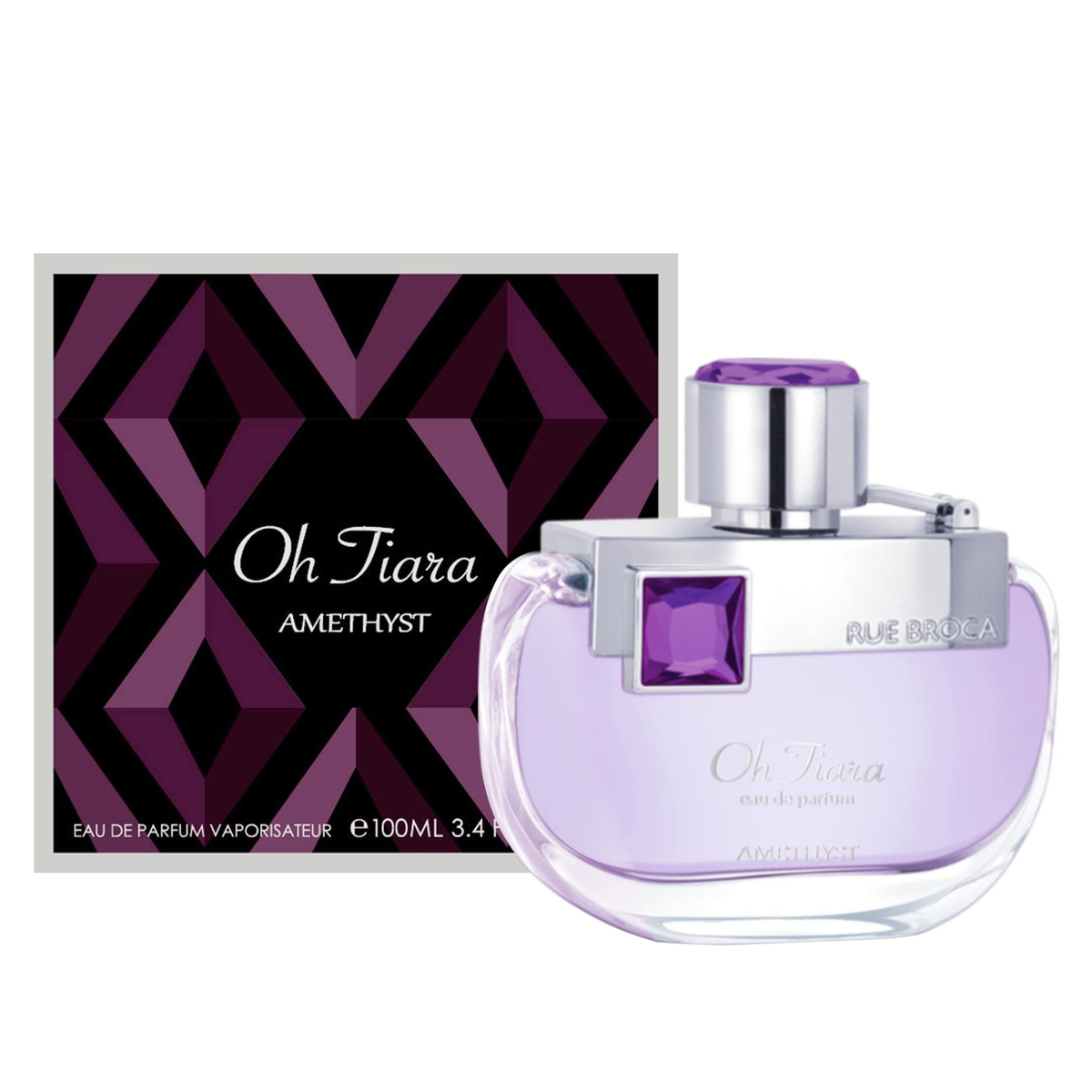 Oh Tiara Amethyst by Rue Broca 100ml EDP for Women - Perfume NZ is the leading wholesale distributor of brand name perfumes and fragrances in New Zealand.