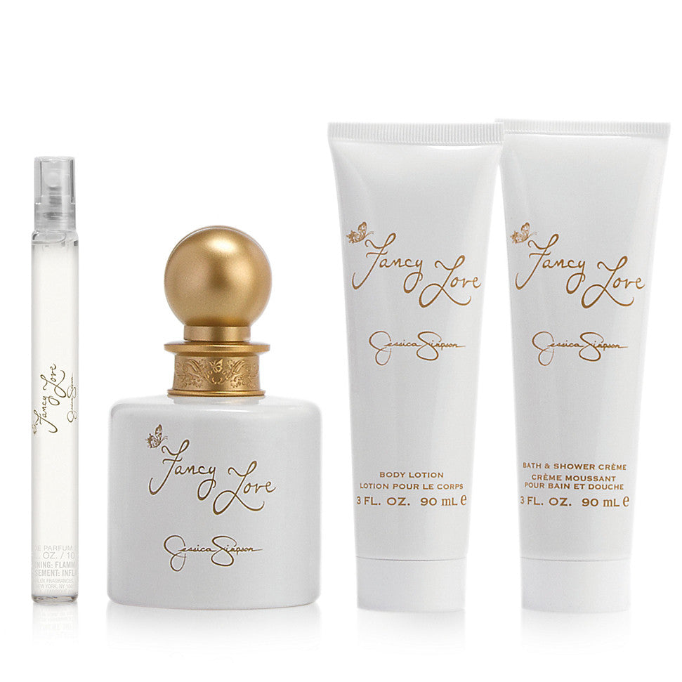 Fancy Love by Jessica Simpson 100ml 4 Piece Gift Set - Perfume NZ is the leading wholesale distributor of brand name perfumes and fragrances in New Zealand.