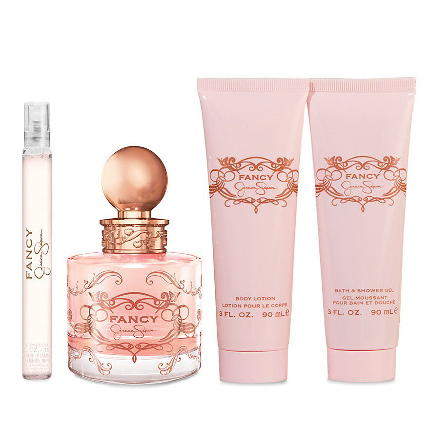 Fancy by Jessica Simpson 100ml EDP 4 Piece Gift Set - Perfume NZ is the leading wholesale distributor of brand name perfumes and fragrances in New Zealand.