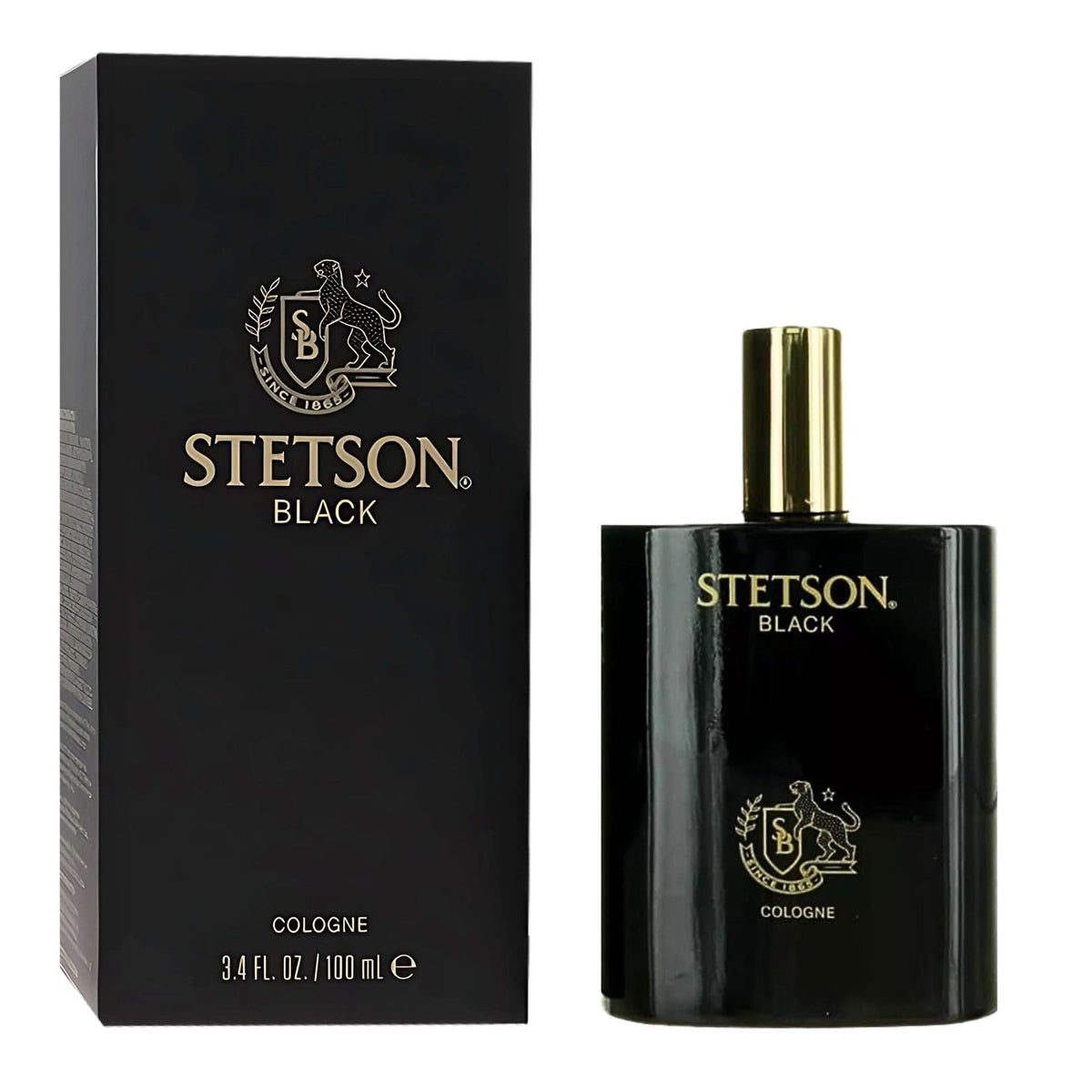 Stetson Black by Coty 100ml Cologne for Men - Perfume NZ is the leading wholesale distributor of brand name perfumes and fragrances in New Zealand.