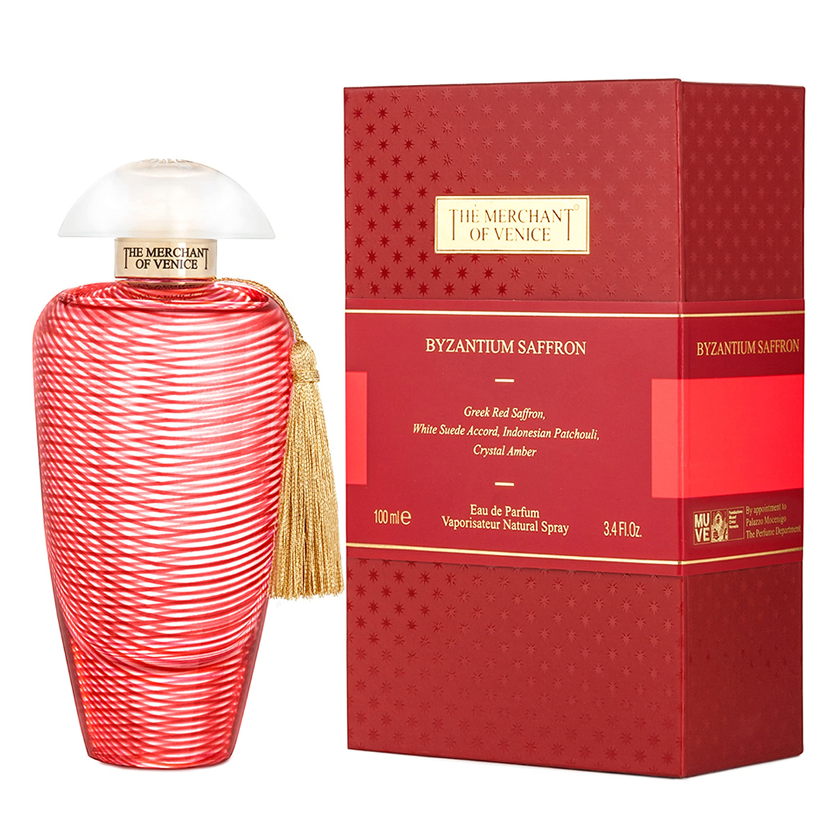 Byzantium Saffron by The Merchant Of Venice 100ml EDP - Perfume NZ is the leading wholesale distributor of brand name perfumes and fragrances in New Zealand.