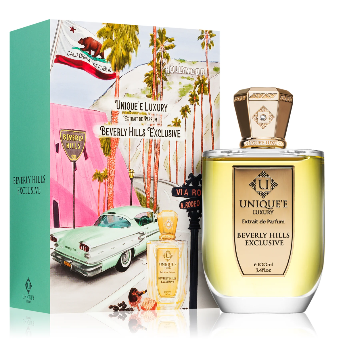Beverly Hills Exclusive by Unique'e Luxury 100ml Extrait De Parfum - Perfume NZ is the leading wholesale distributor of brand name perfumes and fragrances in New Zealand.