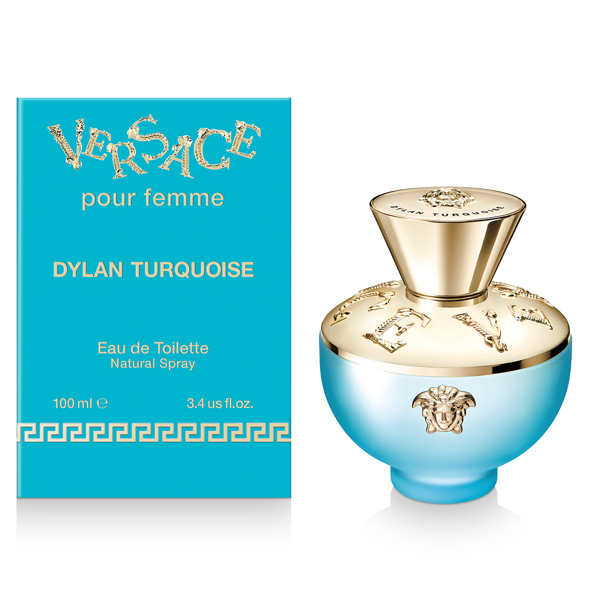 Dylan Turquoise Pour Femme by Versace 100ml EDT - Perfume NZ is the leading wholesale distributor of brand name perfumes and fragrances in New Zealand.