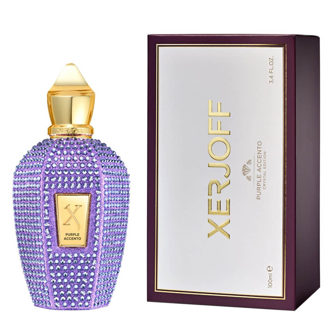 Purple Accento Crystal Edition by Xerjoff 100ml EDP - Perfume NZ is the leading wholesale distributor of brand name perfumes and fragrances in New Zealand.