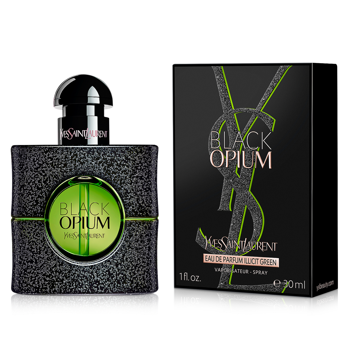 Black Opium Illicit Green by YSL 30ml EDP for Women - Perfume NZ is the leading wholesale distributor of brand name perfumes and fragrances in New Zealand.